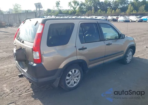 2006 Honda Cr-V Ex из США, поврежденный, VIN SHSRD788X6U416784